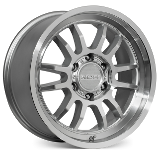 ROH Arc Machined 17x9 6x139.7 12