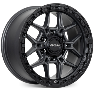 ROH Axe Matte Black Graphite 17x9 6x139.7 12