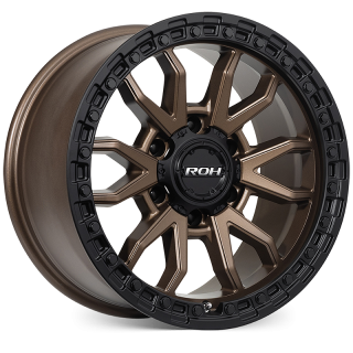 ROH Raid Matte Black Bronze 18x9 6x139.7 12