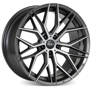 ROH RF4 Gunmetal Machined 18x8 5x120 40