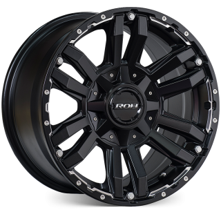 ROH Vapour Matte Black Machined 20x9 5x150 35