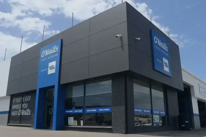 O'Neill's Tyres new showroom
